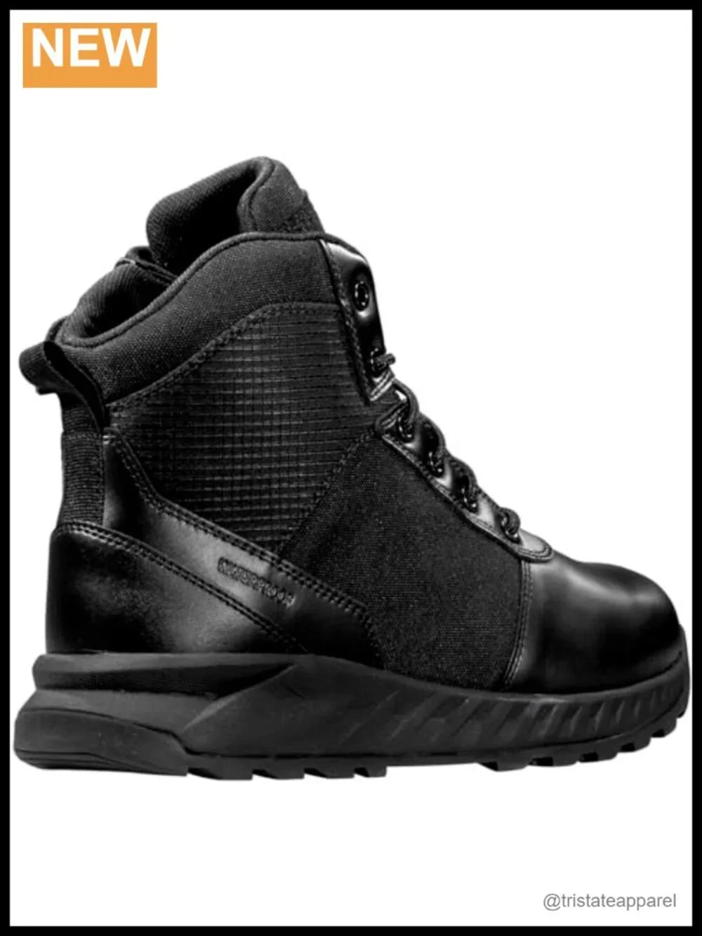 Waterproof Tactical Boots - Composite Toe Side Zip Ankle Boots